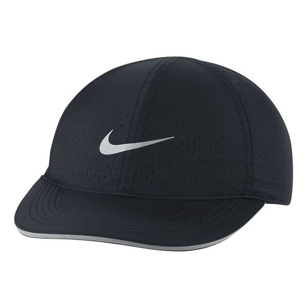 

Бейсболка featherlight running cap 'black' Nike, черный