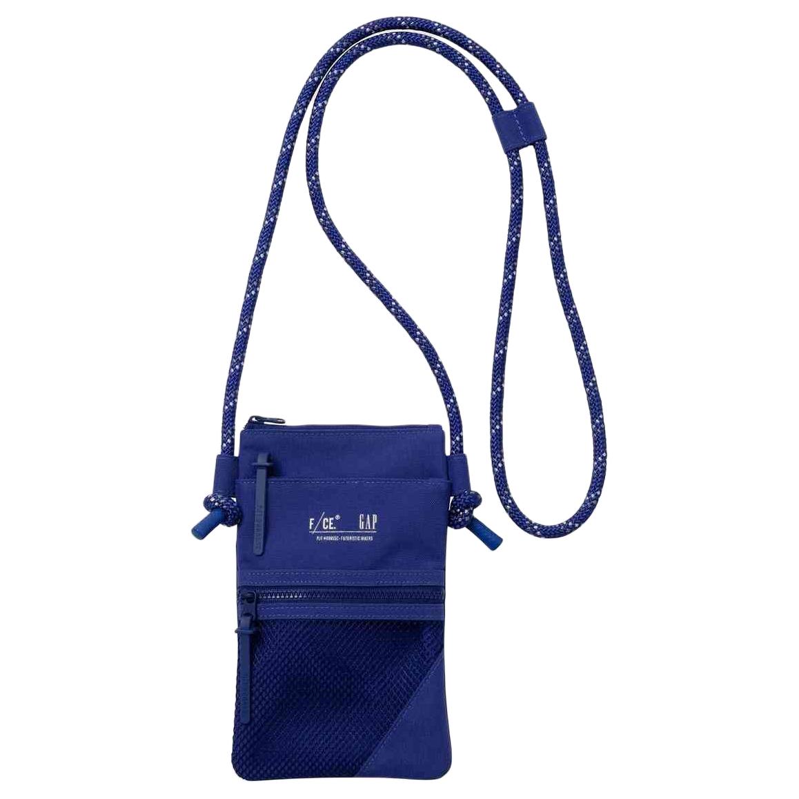 

GAP Полиамидная наплечная сумка через плечо унисекс черный синий белый, Blue