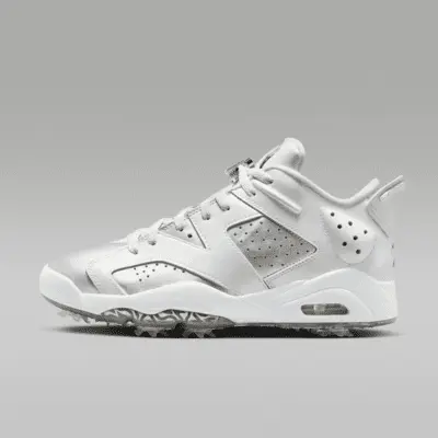 

Кроссовки Jordan Retro 6 G NRG, цвет Photon Dust/White/Metallic Silver