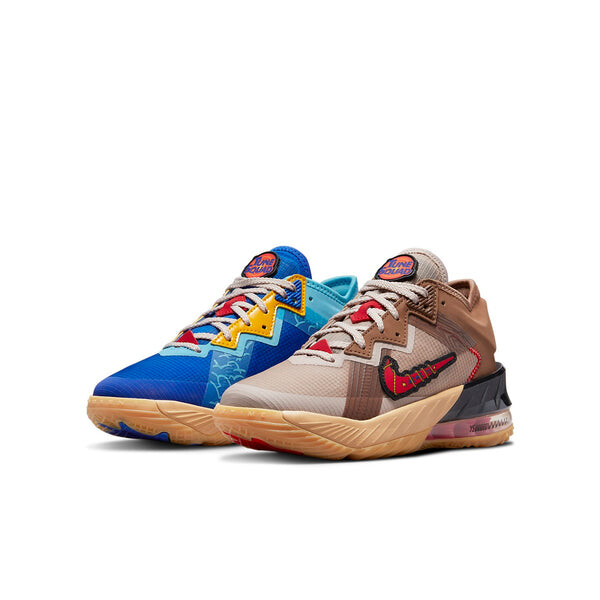 Кроссовки space jam x lebron 18 низкие Nike, синий — фото 3