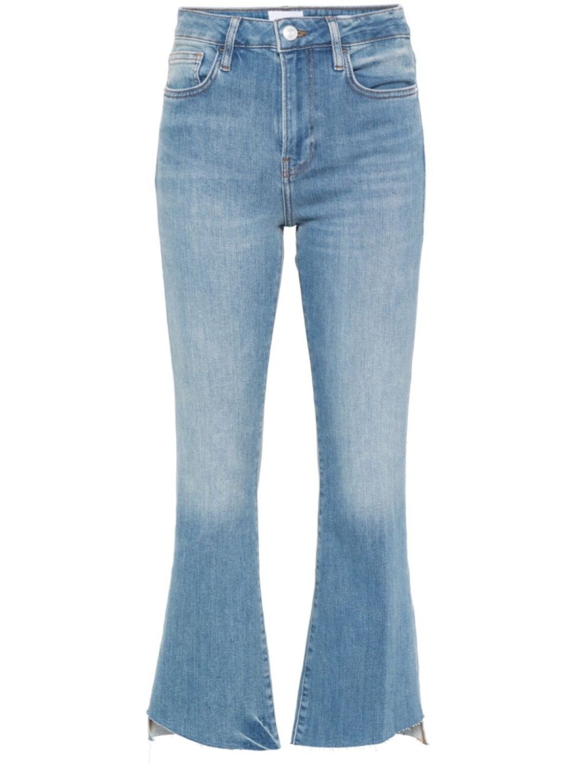 

Джинсы bootcut с эффектом потертости FRAME, синий