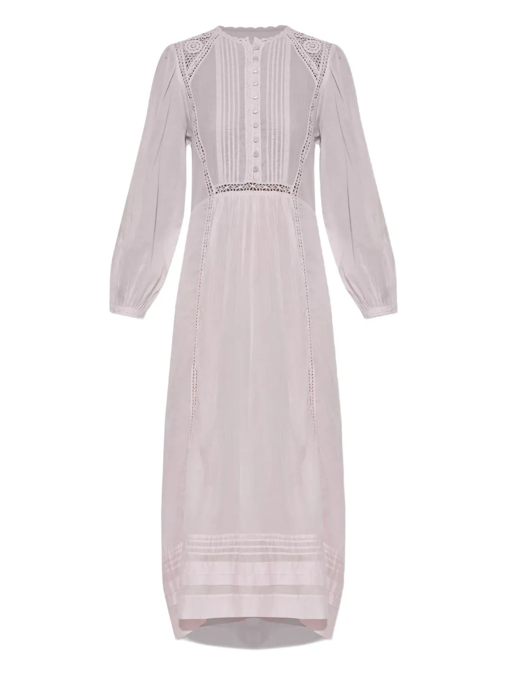 

Кружевное платье миди MARANT ÉTOILE, розовый