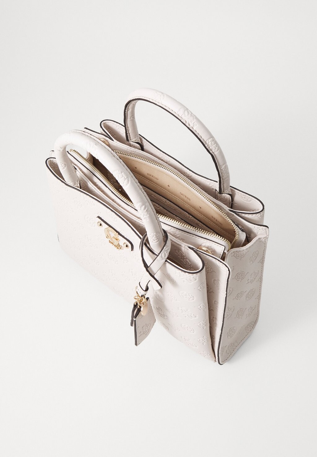 

Сумка GERTY GIRLFRIEND SATCHEL Guess, молочный
