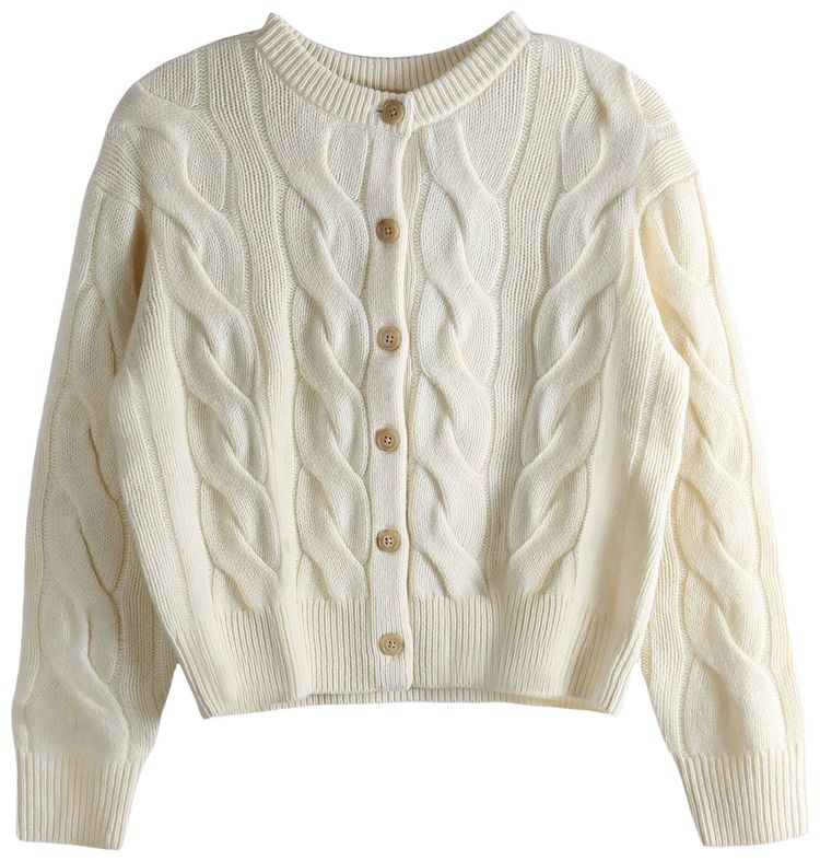 

Свитер с длинными рукавами и круглым вырезом Polo Ralph Lauren, кремовый