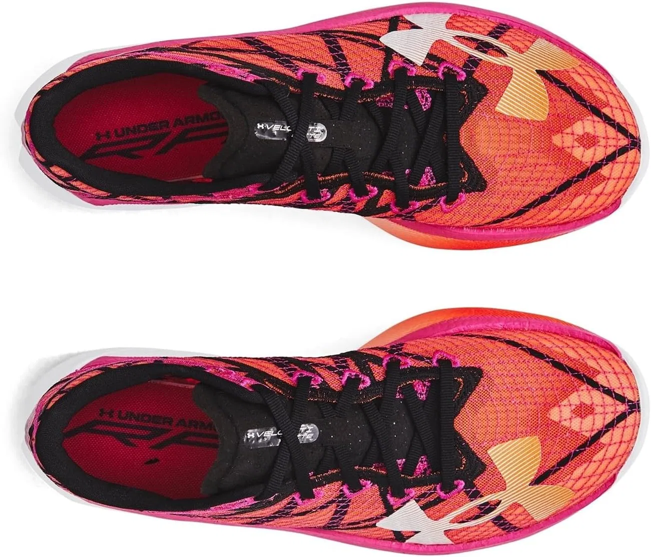 Кроссовки для бега Under Armour Velociti Elite 2, унисекс, Black Astro Pink Atomic — фото 4