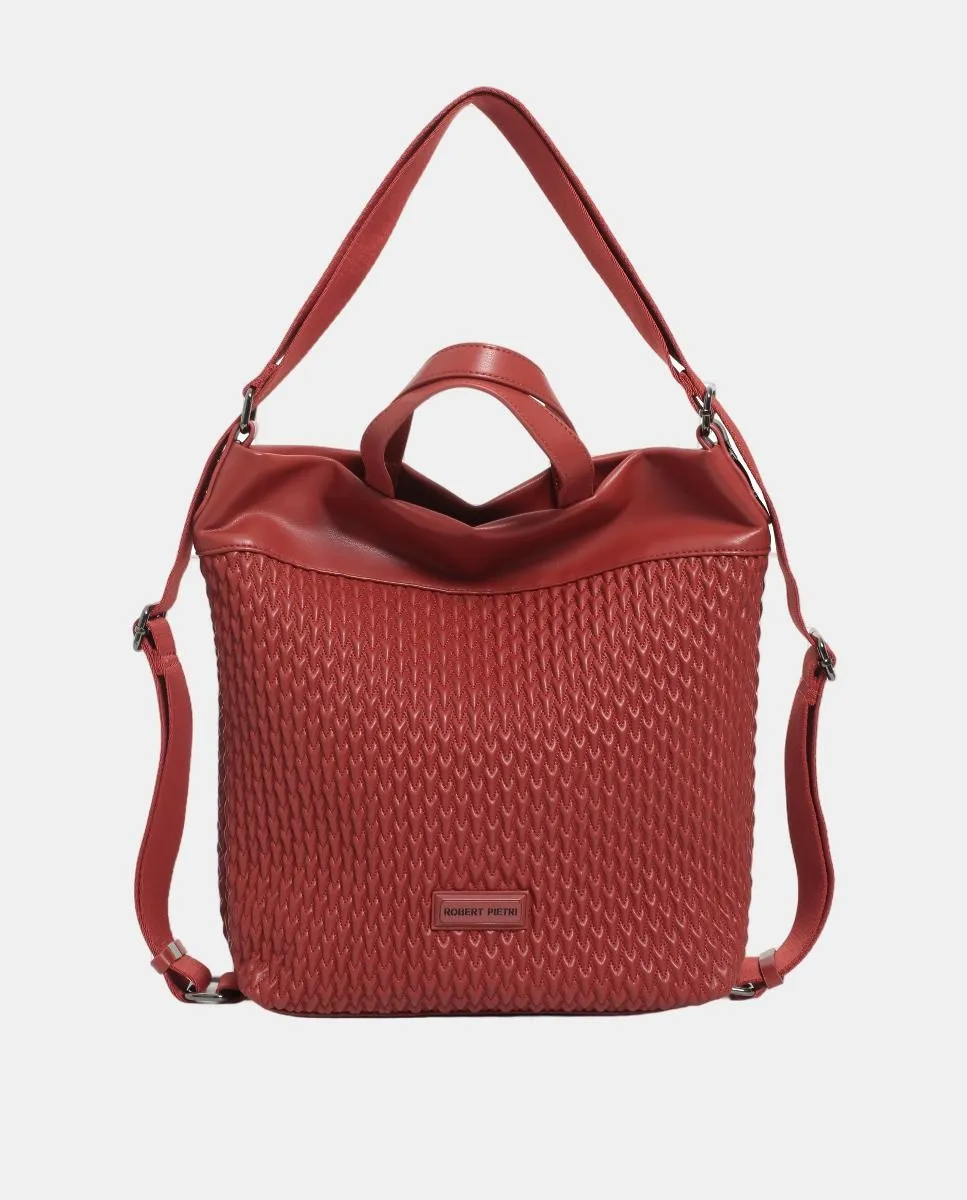 

Рюкзак-трансформер из ПУ Robert Pietri, оранжевый