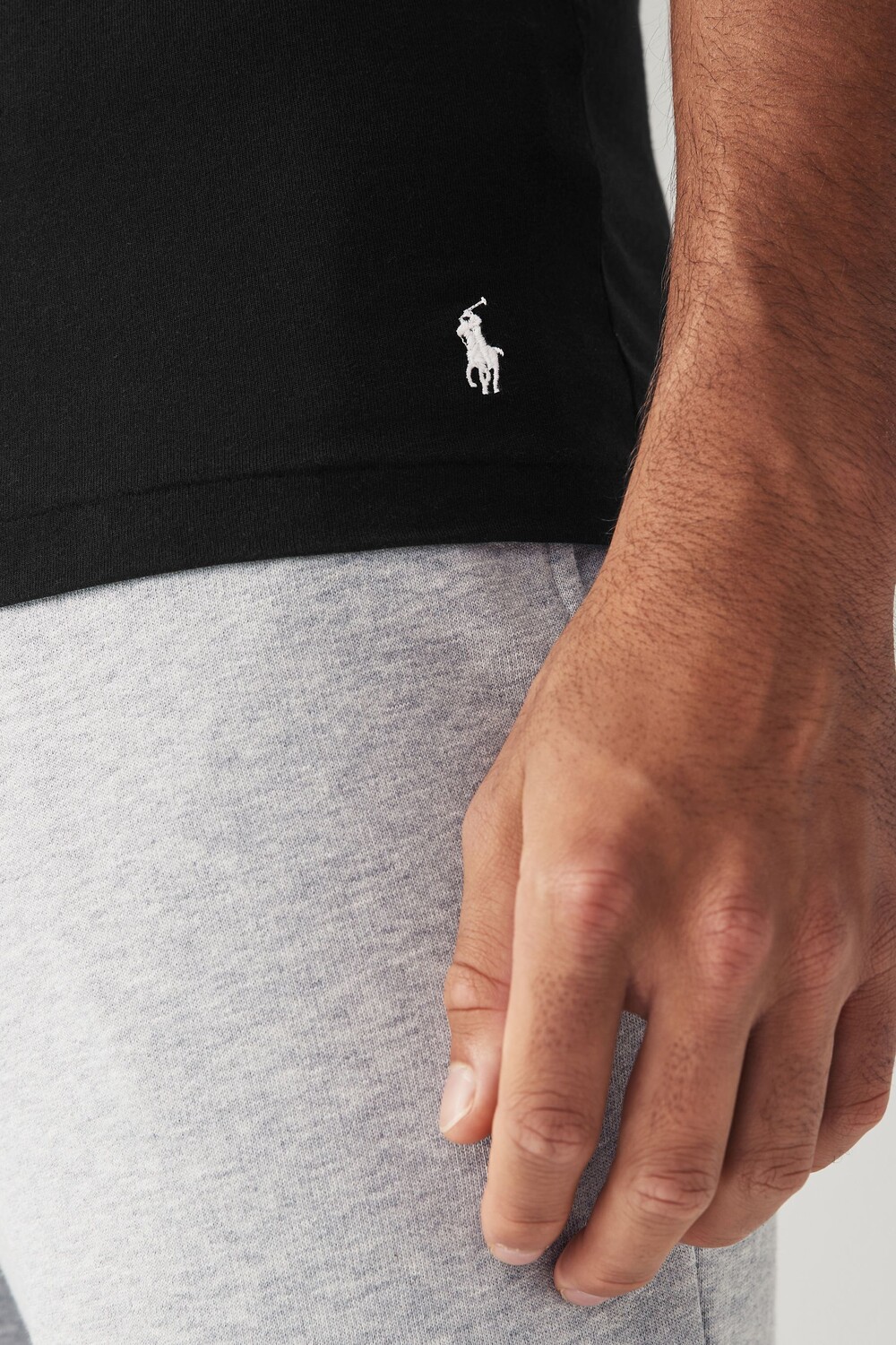 Комплект из 3 футболок с круглым вырезом Polo Ralph Lauren, черный — фото 3
