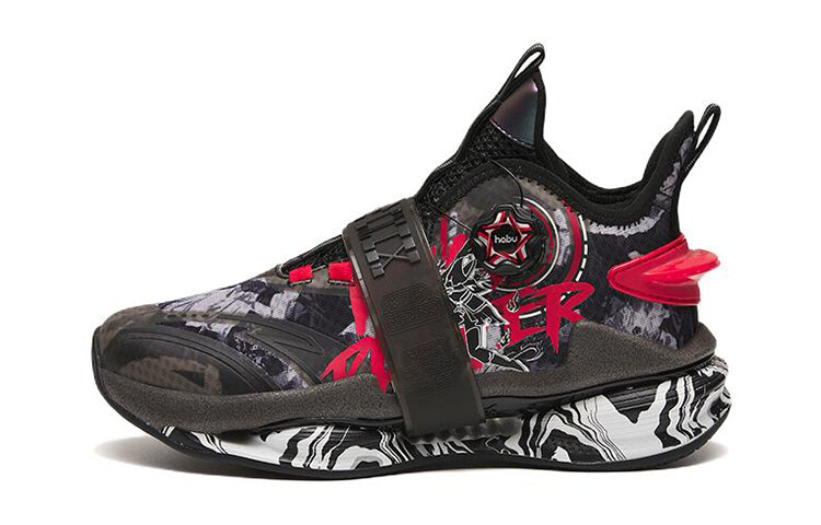

Детские баскетбольные кроссовки GS Mid-top черные/белые/красные Anta Kids