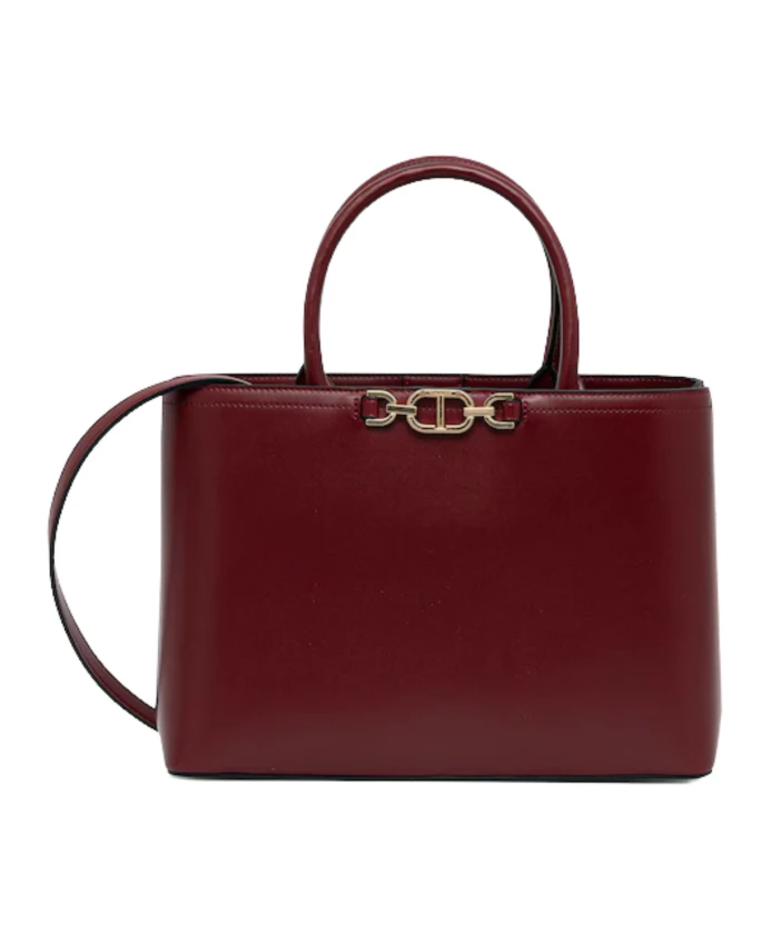 

Элегантная, функциональная сумочка бордового цвета. Twinset, красный