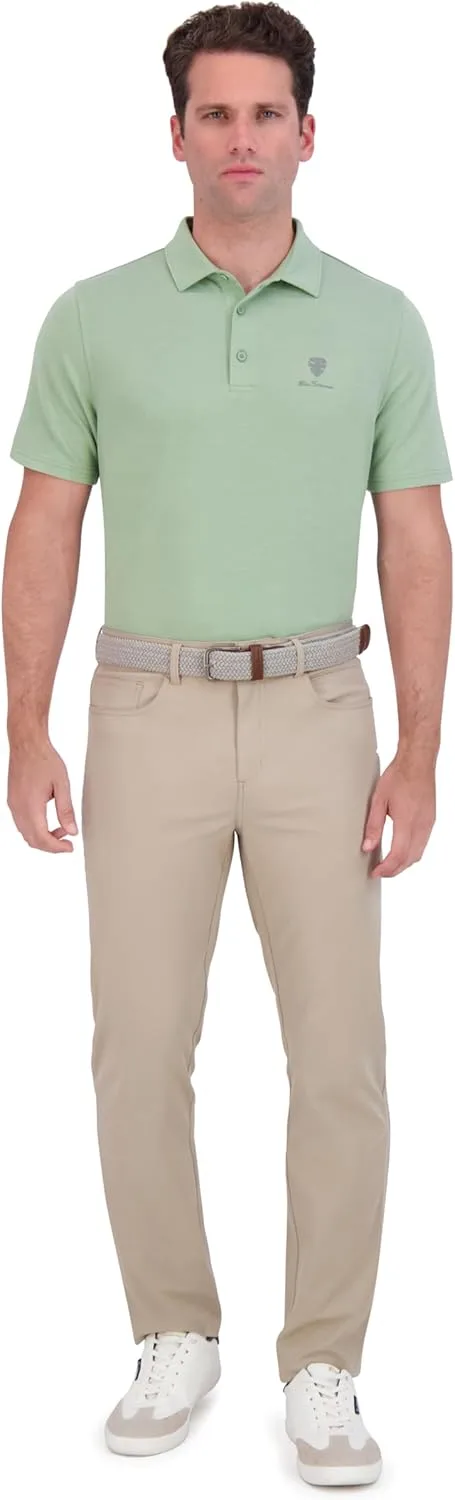 

Ben Sherman мужская футболка для гольфа — спортивный крой, защита от солнца UPF+, влагоотводящая