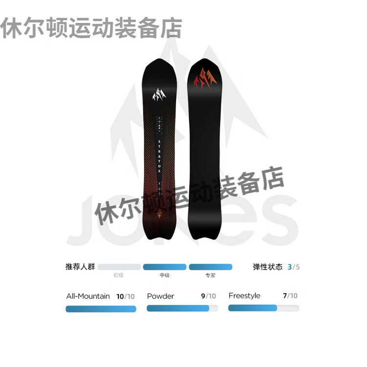 

JONES Сноуборд Lengshan STRATOS All-Terrain для фрирайда 153см