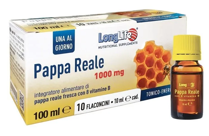 

Маточное молочко Longlife + витамин B, 10 энергетических флаконов Long Life