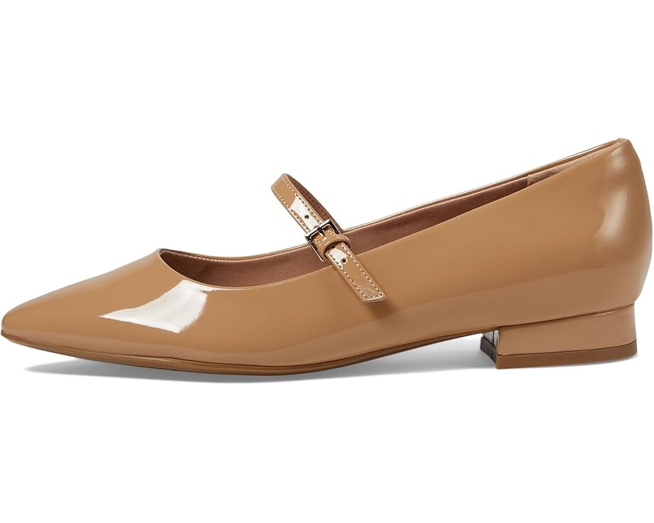 Туфли на плоской подошве Rockport Taren, цвет Medium Natural Patent — фото 4