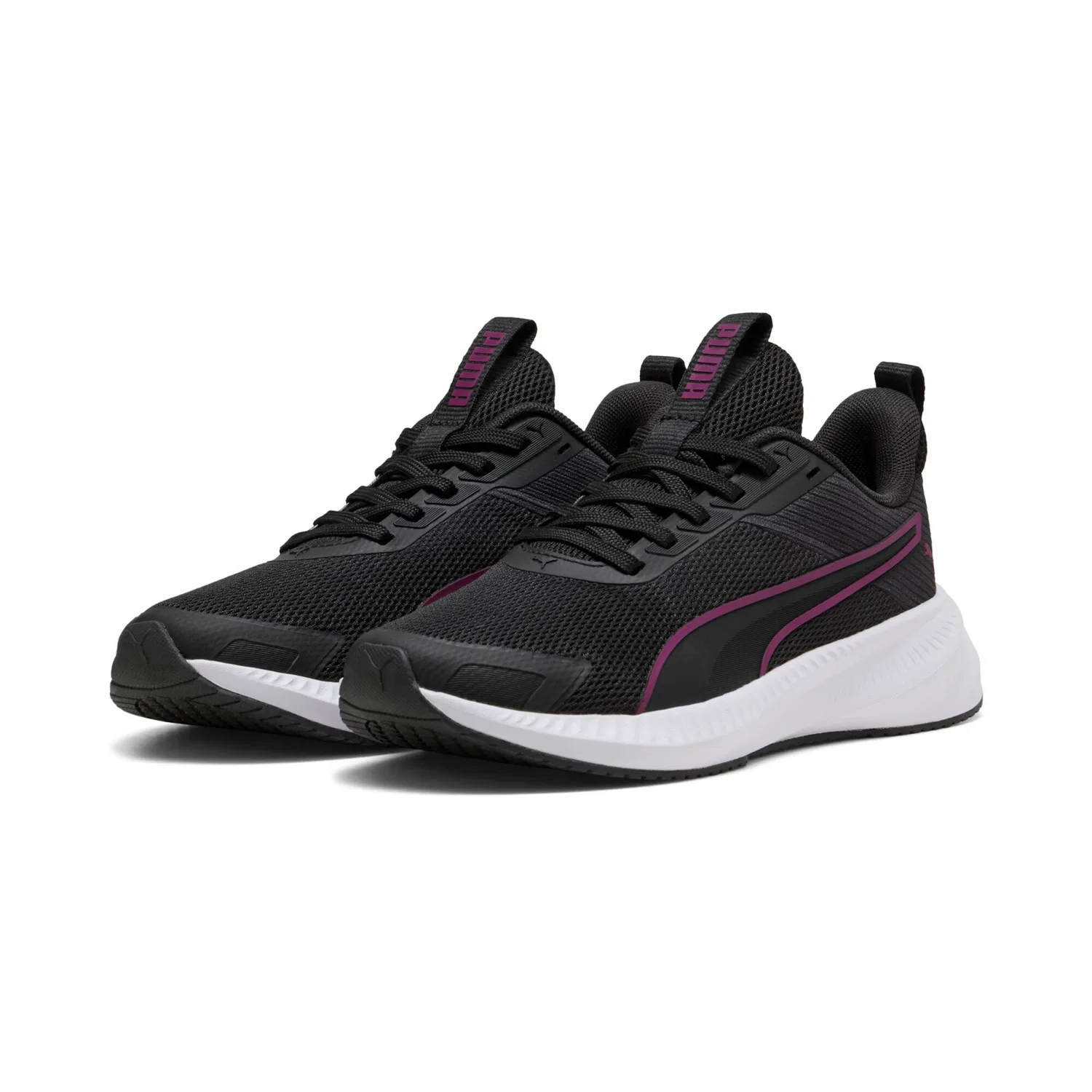 Кроссовки Puma Athletic Shoes Flyer Lite 4 черного цвета — фото 2