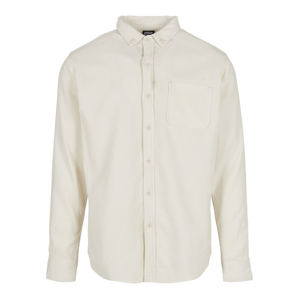 

Рубашка Urban Classics Corduroy, белый