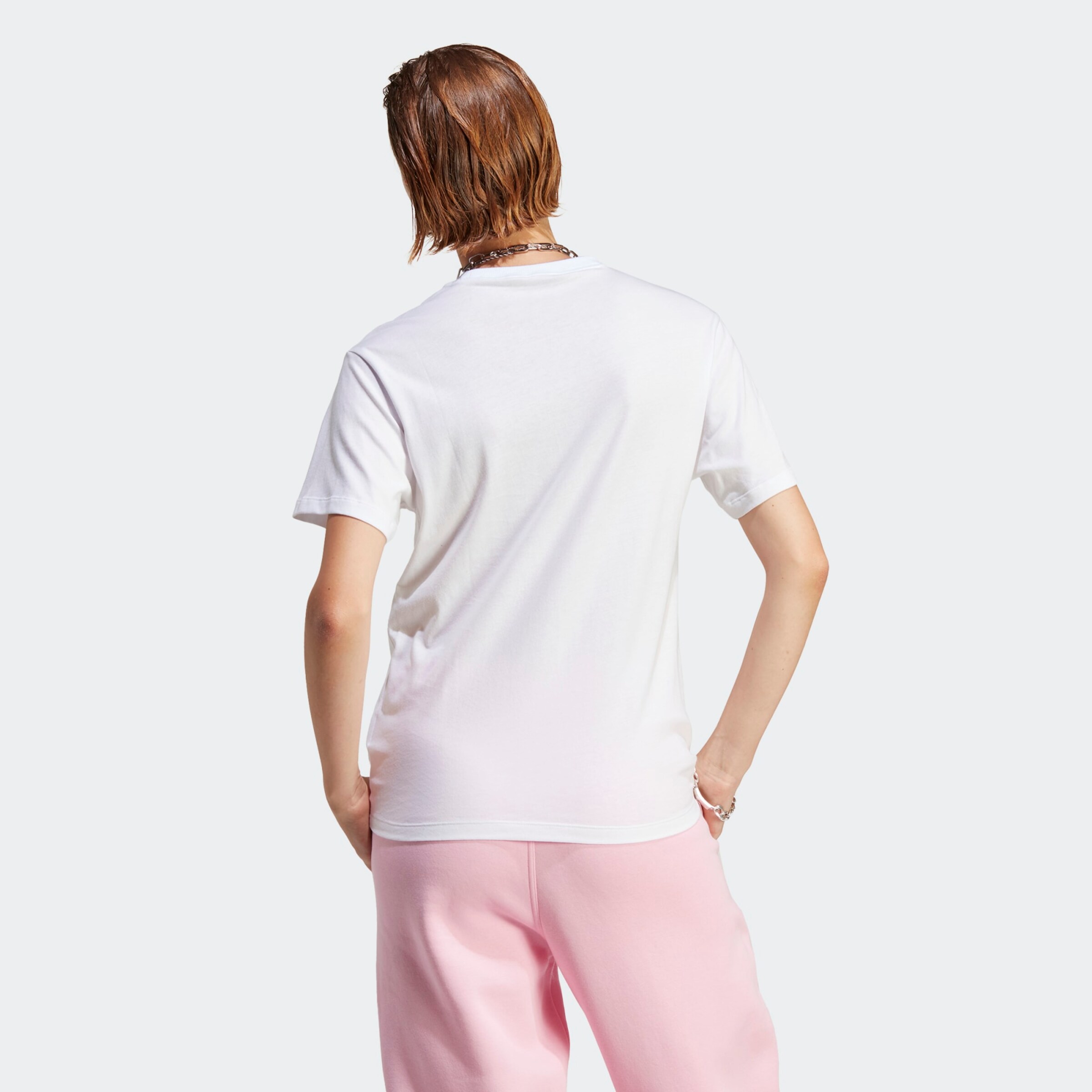 Adidas Originals Футболка 'Adicolor Essentials' в белом цвете — фото 3