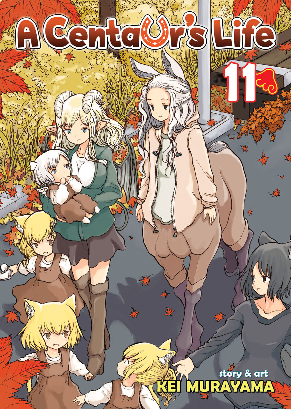 

Манга A Centaur's Life Manga Volume 11