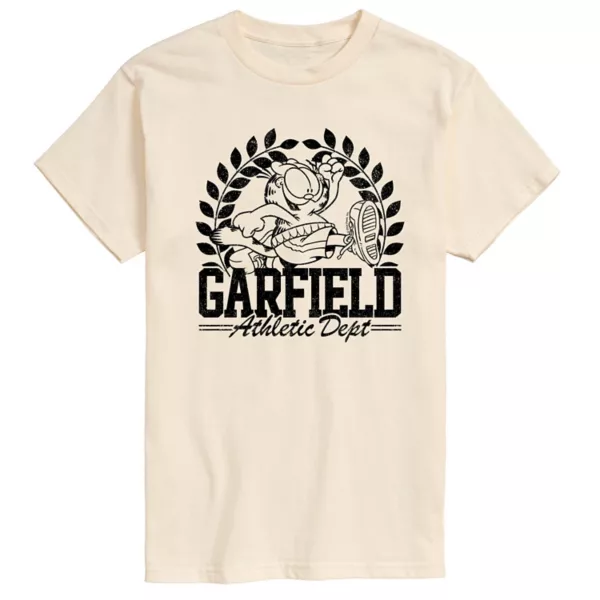 

Мужская футболка с принтом Garfield Sports Dept. Licensed Character, бежевый
