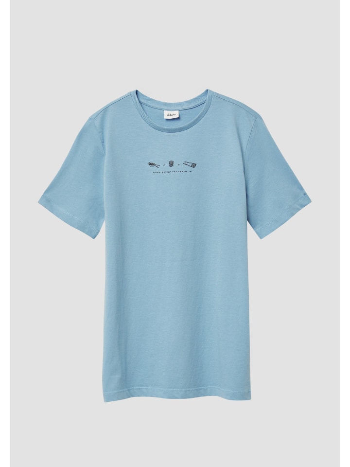 

Футболка s.Oliver, синий