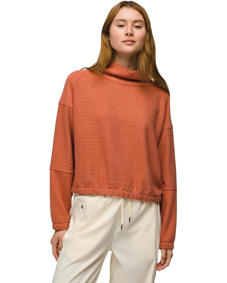 

Лонгслив Prana Olivia Long Sleeve, цвет Terracotta