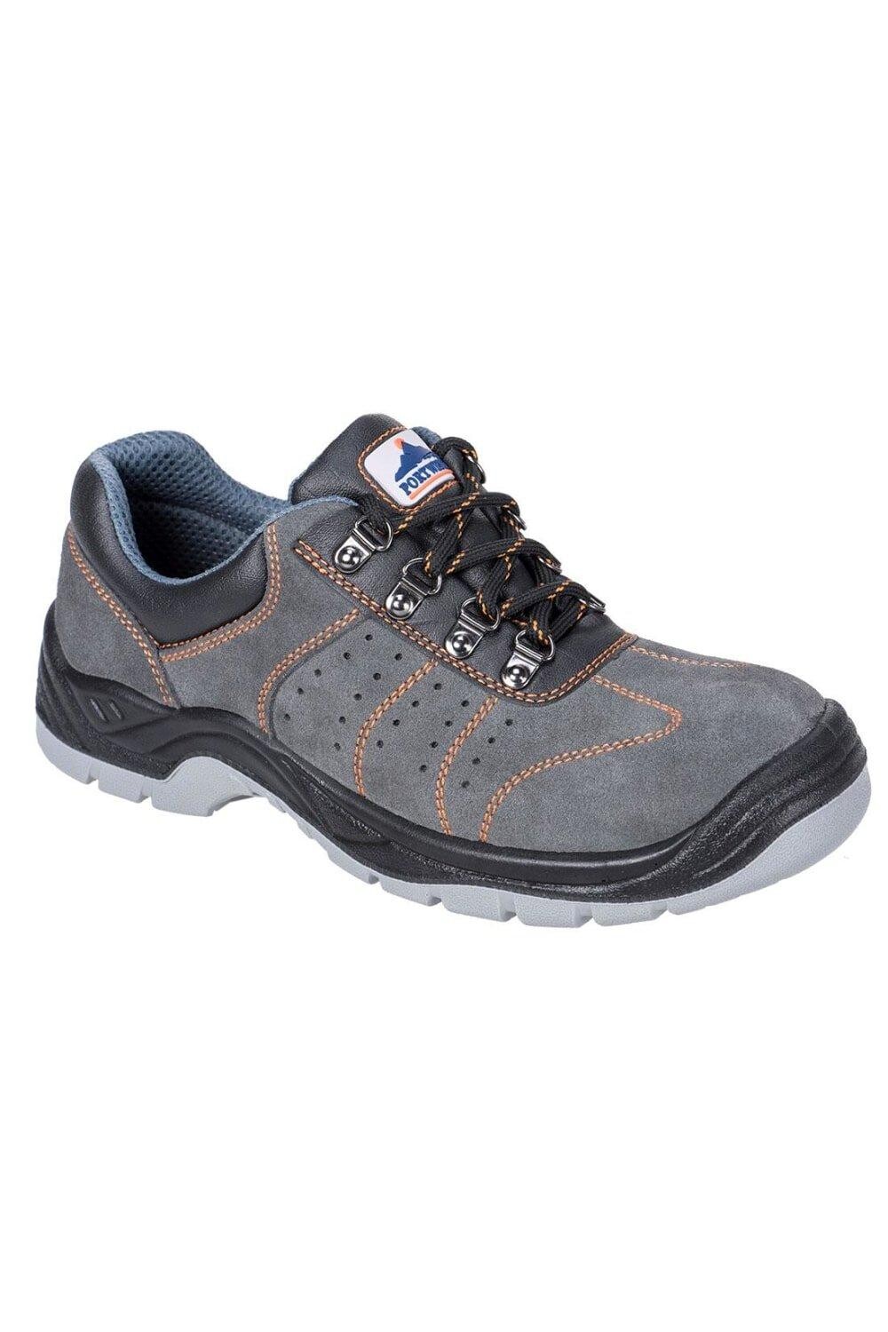 

Кроссовки Steelite Perforated Suede Safety Trainers Portwest, серый