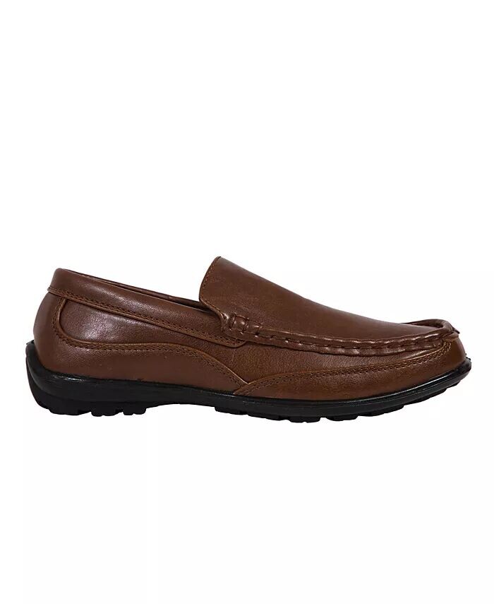 Туфли-лоферы Big Boys Booster Driving Moc Slip-On DEER STAGS, коричневый — фото 2