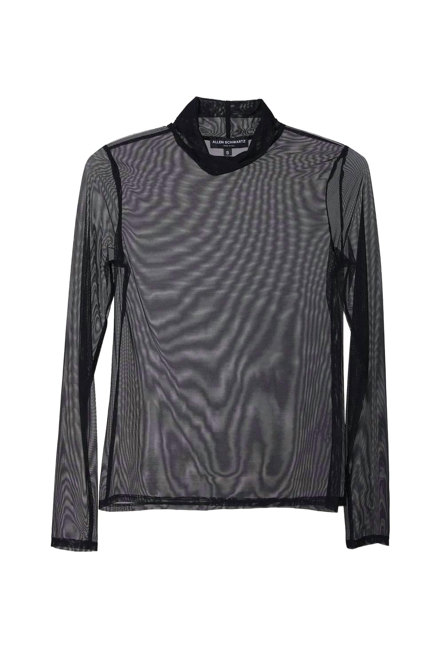 

Raelyn водолазка с сеткой в черном цвете ALLEN SCHWARTZ