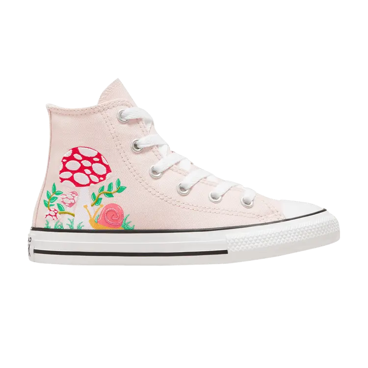 

Кроссовки Converse Chuck Taylor All Star High PS Embroidered Mushroom, розовый