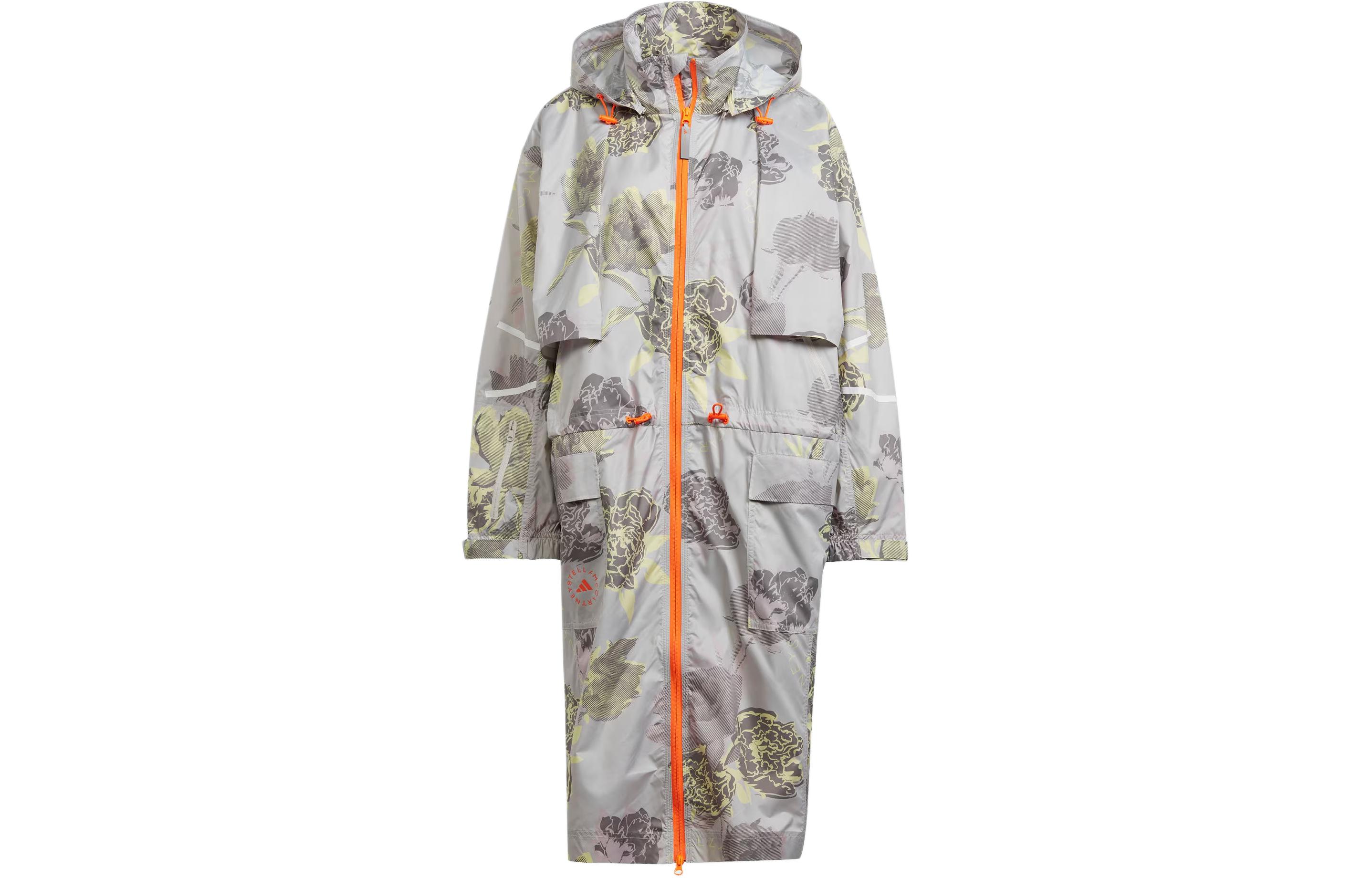 Adidas With AdiClub Adidas By Stella McCartney Sportswear Long Parka, Mica Powder — фото 3