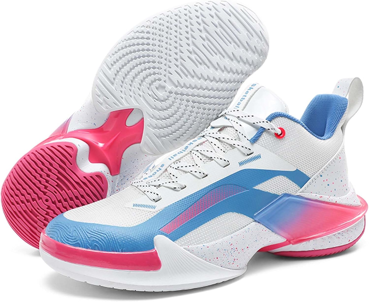 

Мужские баскетбольные кроссовки Командные кроссовки Удобные соревновательные кроссовки Ksyvucrd, синий