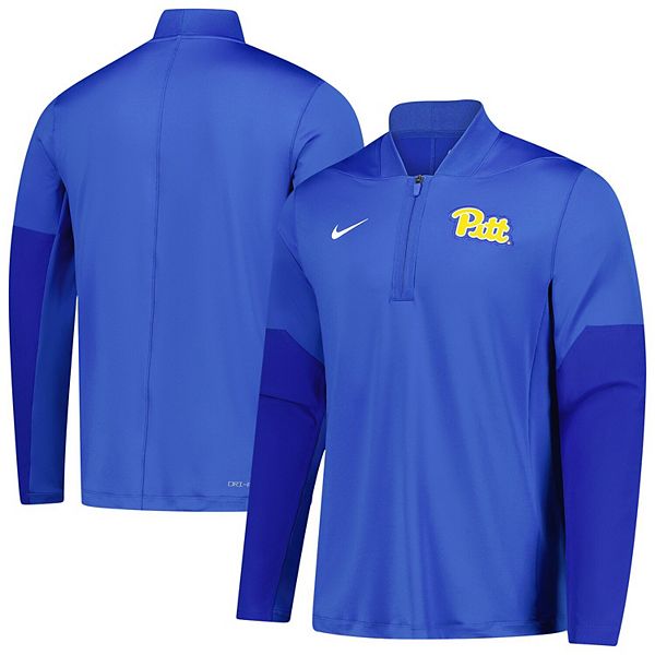 Мужская толстовка dri-fit half-zip royal pitt panthers Nike — фото 2