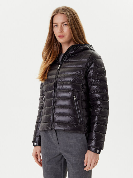 

Пуховик regular fit WW0WW46788 Tommy Hilfiger, чёрный, Черный, Пуховик regular fit WW0WW46788 Tommy Hilfiger, чёрный