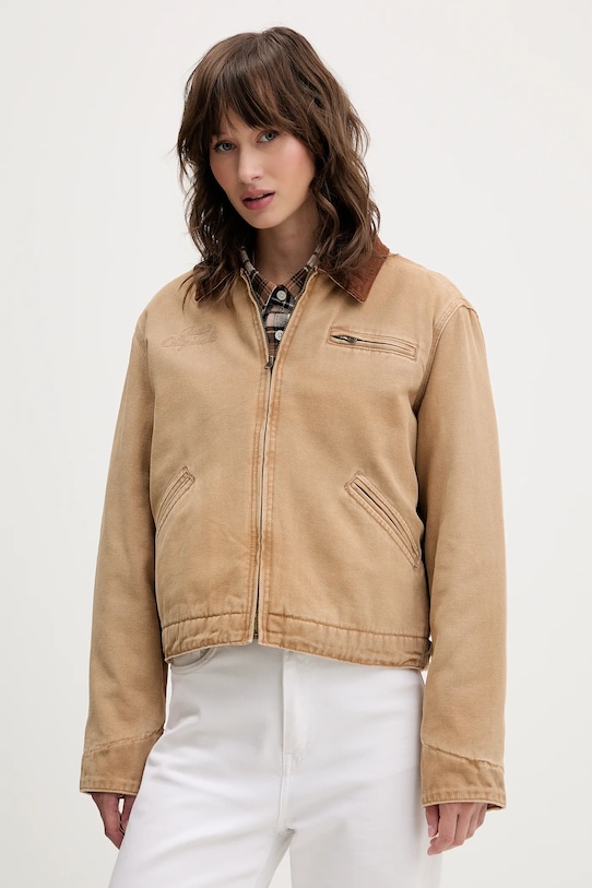 

Джинсовая куртка Guess Originals, коричневый