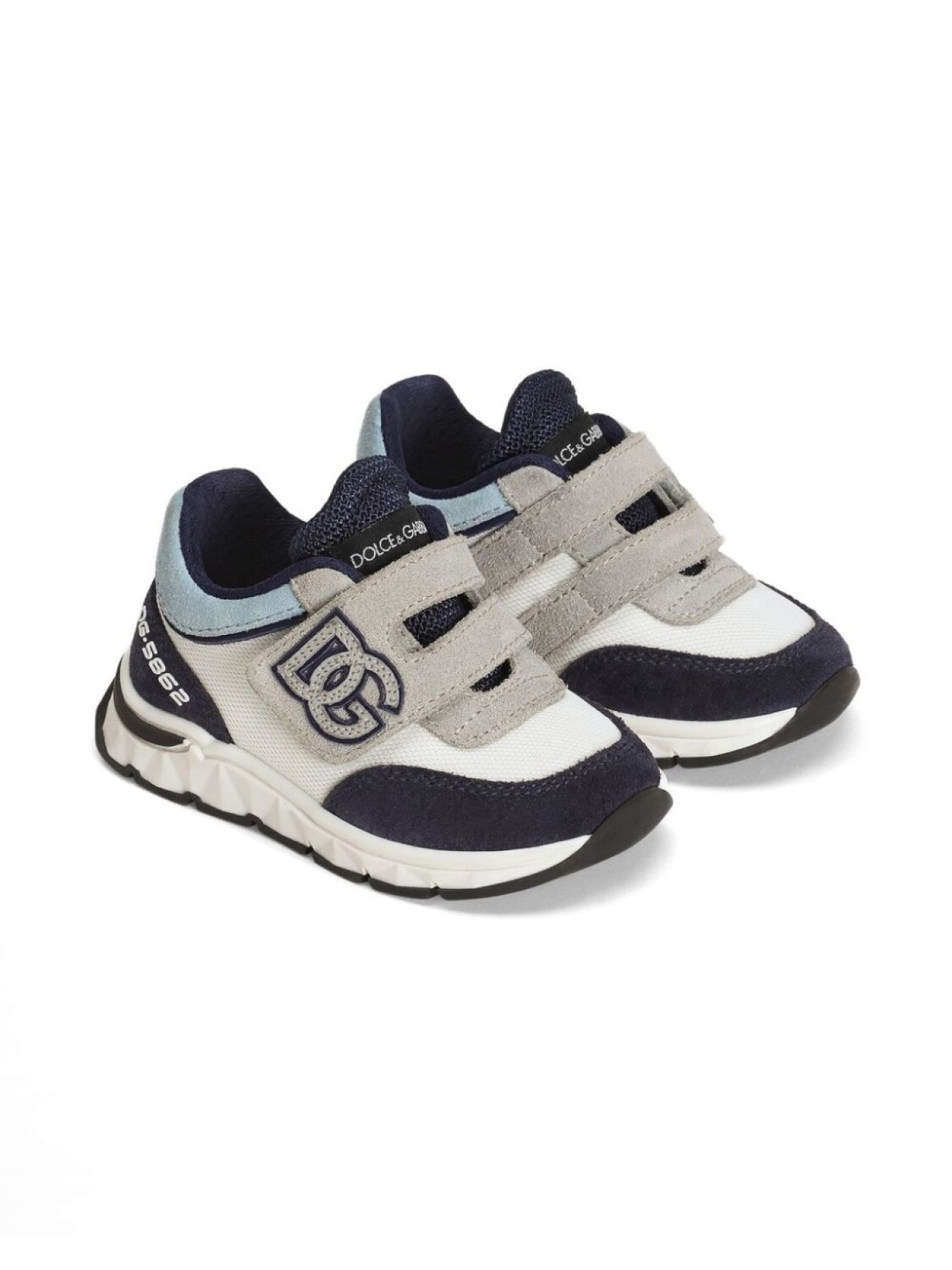 

Dolce & Gabbana Kids кроссовки DG Running, синий