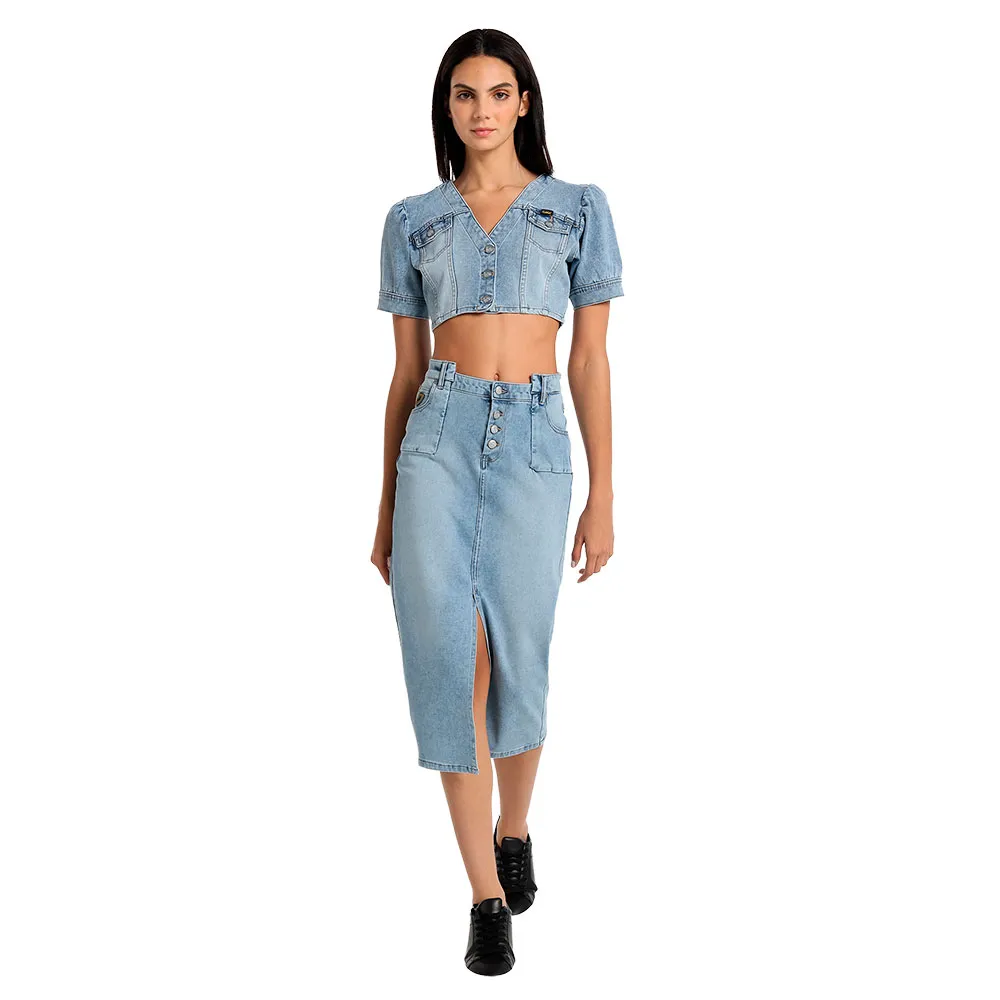 

Юбка Lois Jeans 10897 denim skirt, синий