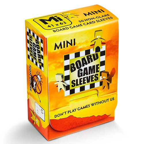 

Чехол для карточек 50X Board Game Sleeves – Mini 41 X 63Mm Non-Glare Dragon Shield