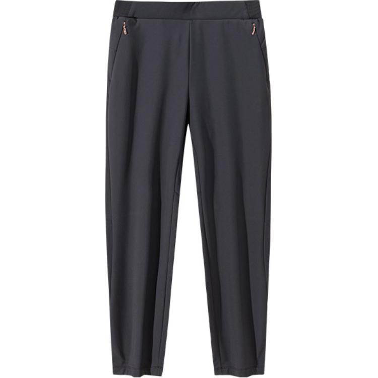 

Анта Вэрайети Тренировочные вязаные спортивные штаны женские базовые черные