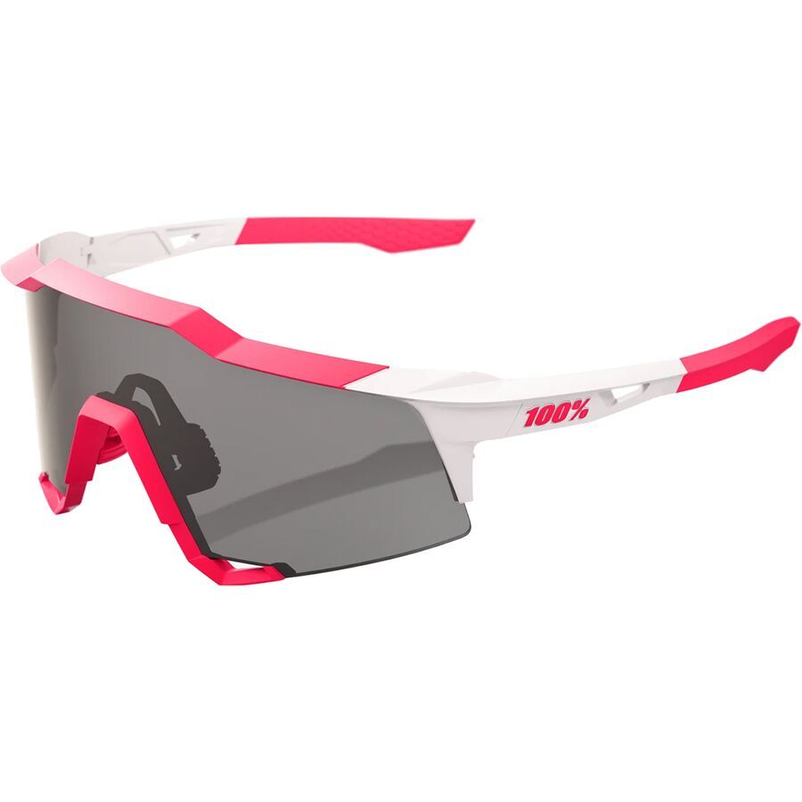 

Солнцезащитные очки 100% Speedcraft 100%, Puddy Pink White/Smoke Lens
