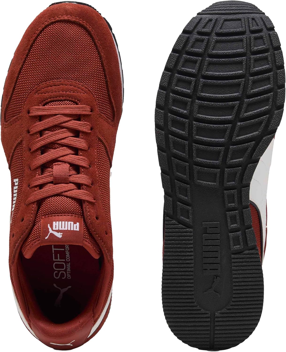 Мужские кроссовки Puma St Miler, белый/красный/синий/темно-синий — фото 4