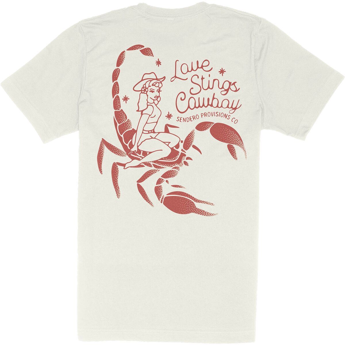 

Футболка Love stings Sendero Provisions Co., белый