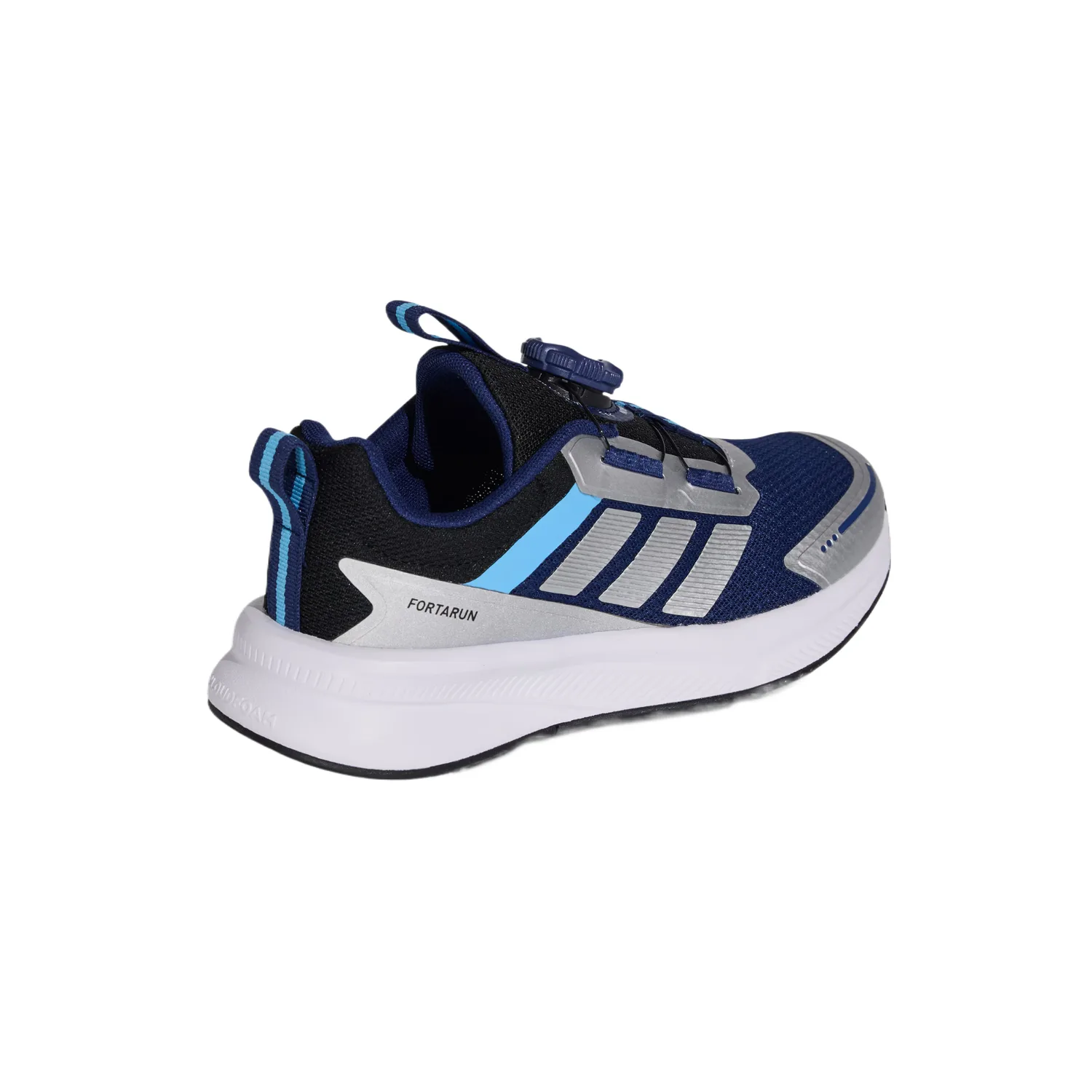 FORTARUN 4.0 Fabric низкие детские кроссовки для повседневной носки Adidas, темно-синий/белый/черный — фото 4