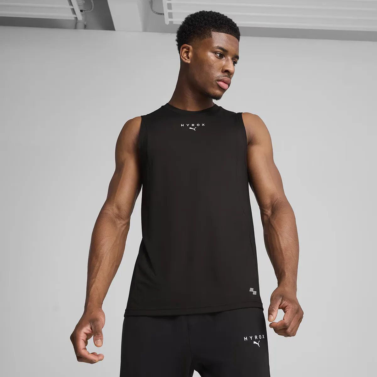 

Мужская майка M PUMA x HYROX M Cloudspun Tank Puma, черный