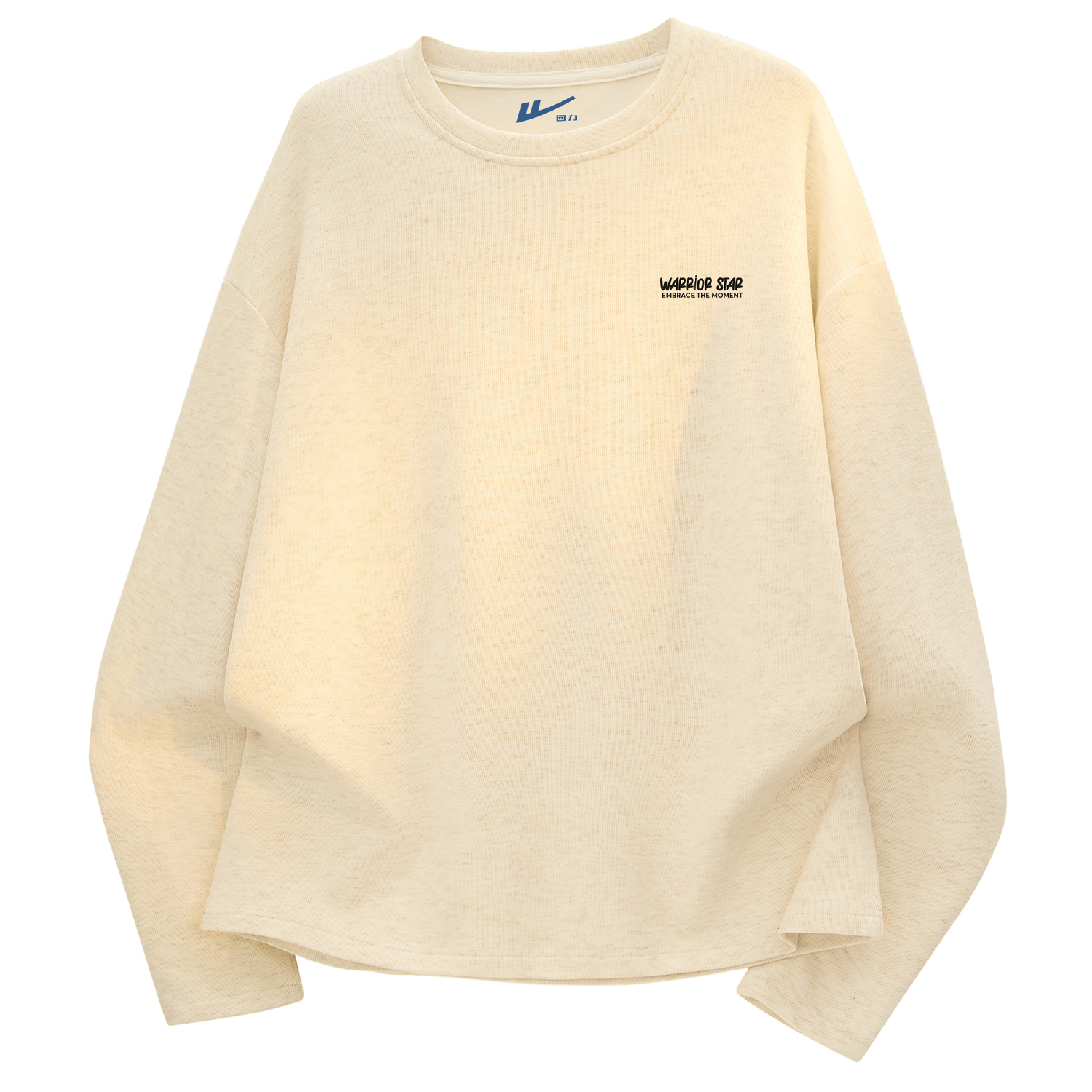

Футболка с длинным рукавом Unisex WARRIOR, экрю