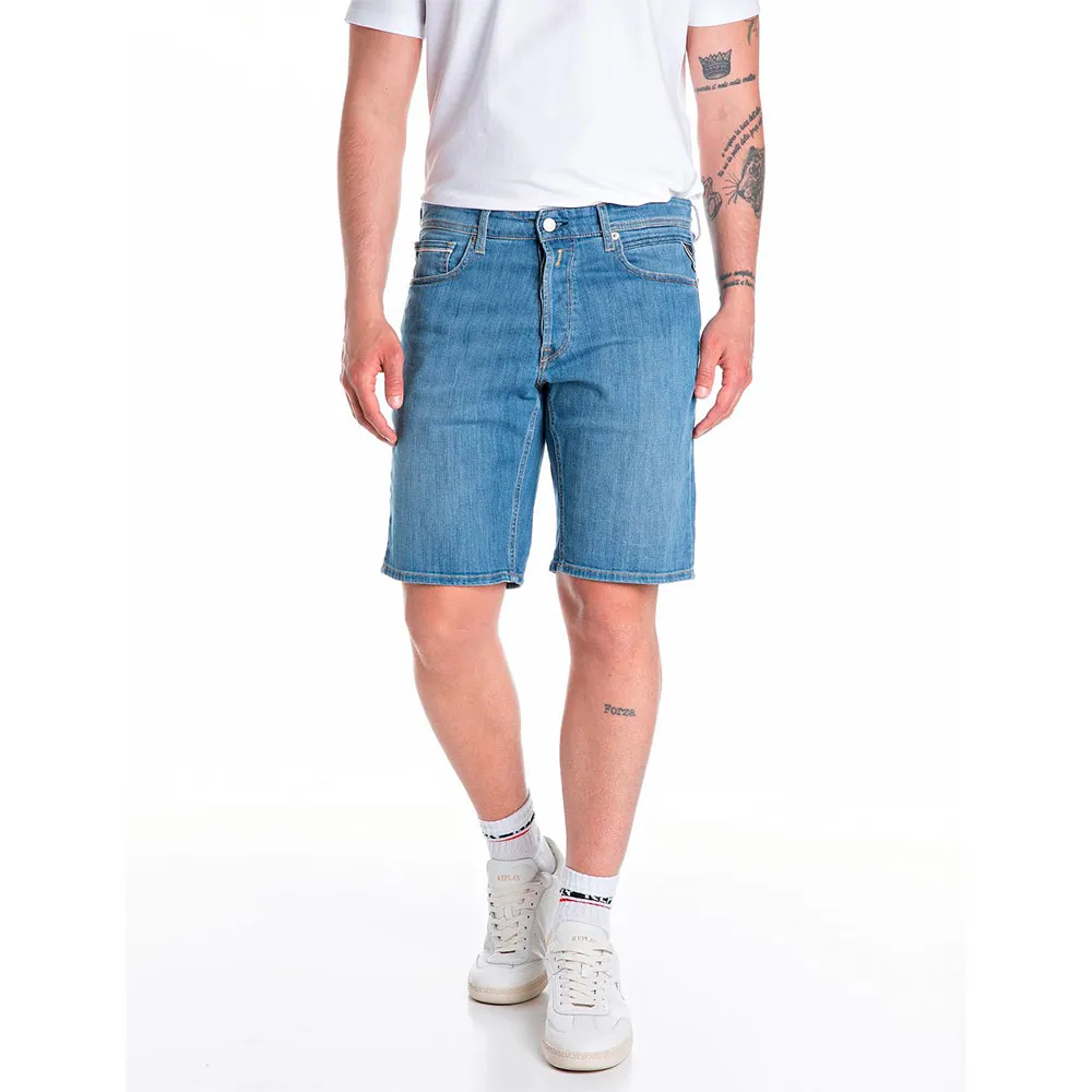 

Шорты Replay M1072.000.685866 denim, синий