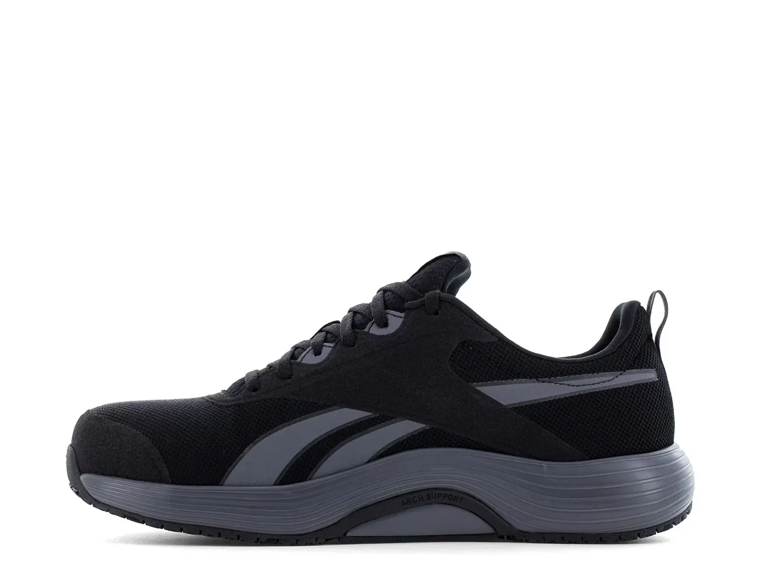 Lite Plus 4 Рабочие кроссовки с композитным носком - мужские Reebok Work, Black — фото 3