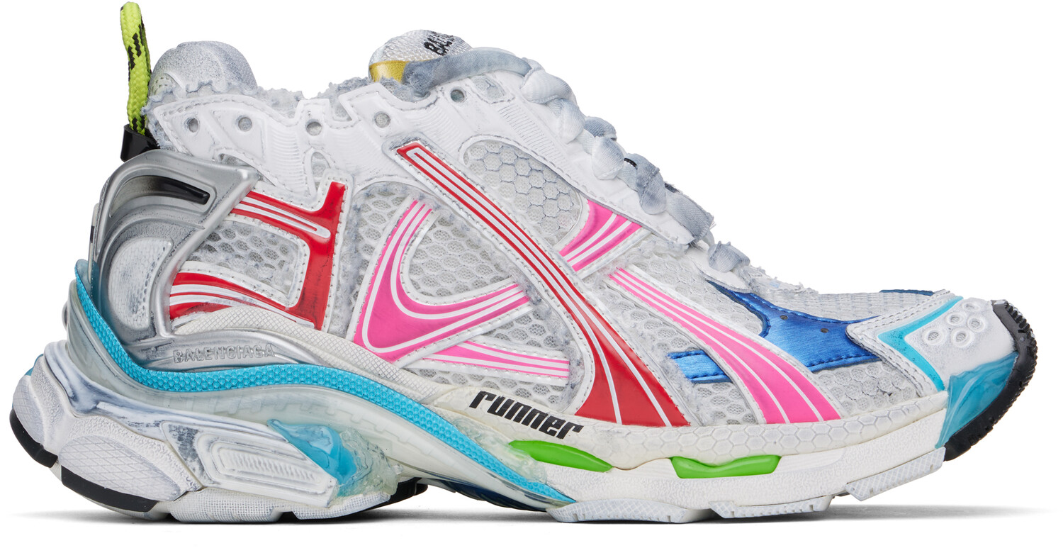 

Разноцветные беговые кроссовки Balenciaga