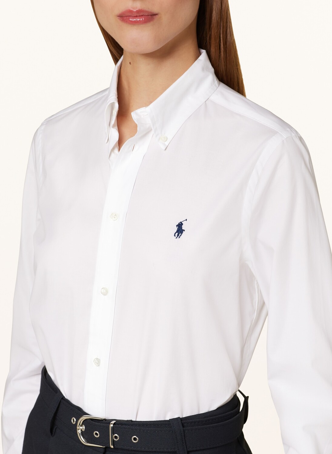 Рубашка-Блузка Polo Ralph Lauren, белый — фото 4