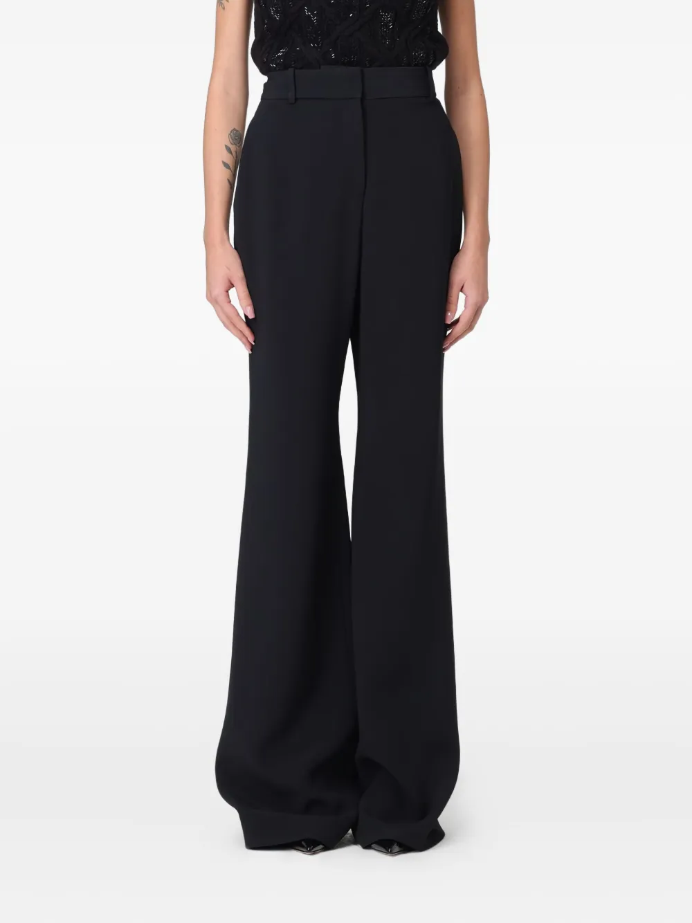 

Расклешенные брюки Ermanno Scervino, черный