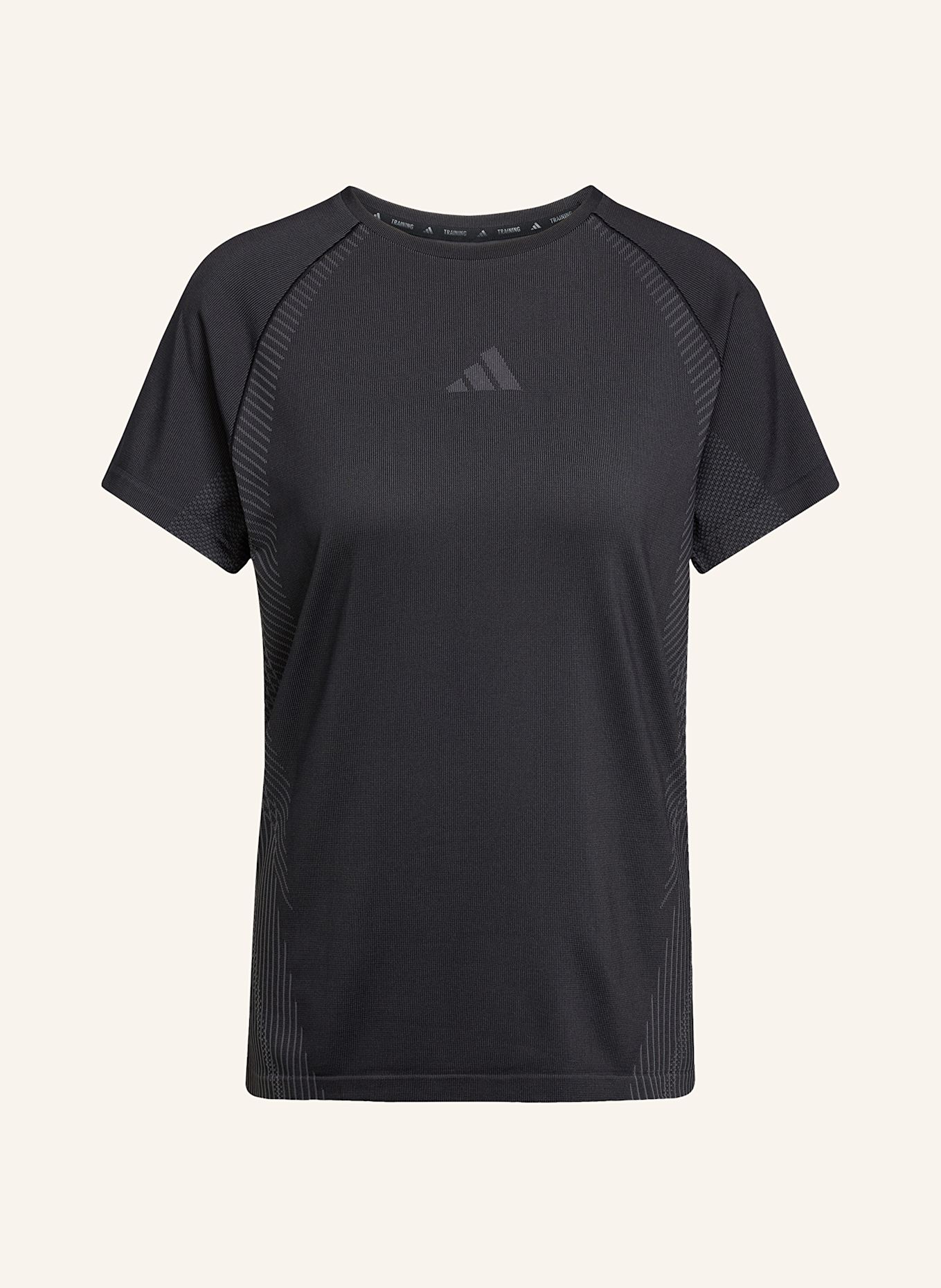 

Футболка бесшовная трикотажная Adidas, черный