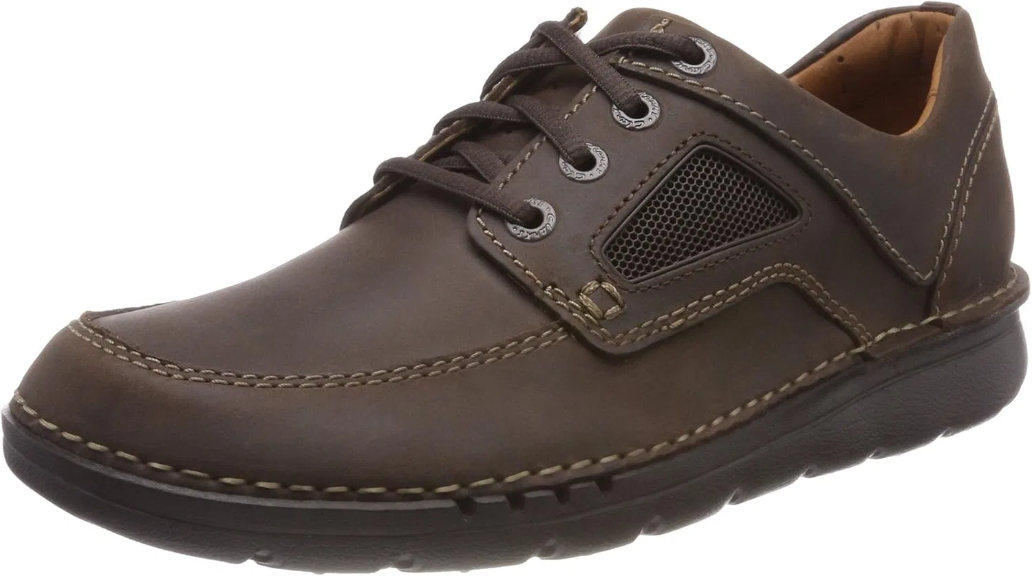 Мужские туфли Clarks Unnature Time, темно-коричневый